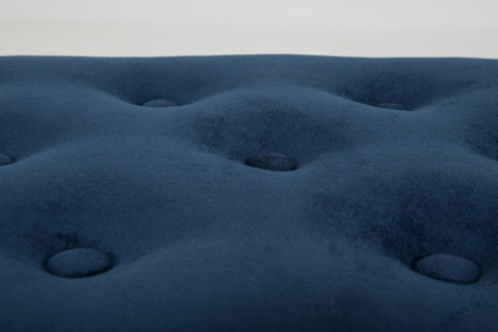 Bancheta Diana, Albastru petrol, 84x42x38 [3]