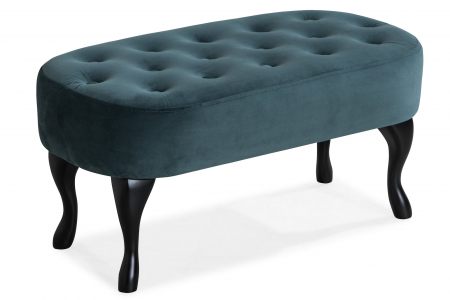Bancheta Diana, Albastru verzui, 84x42x38 [2]