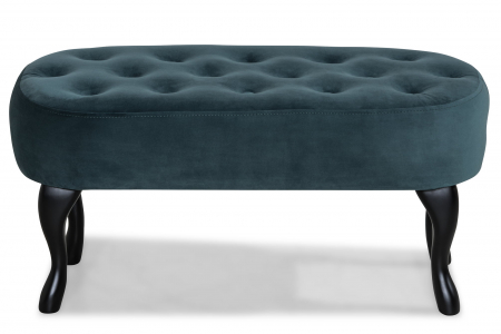 Bancheta Diana, Albastru verzui, 84x42x38 [1]