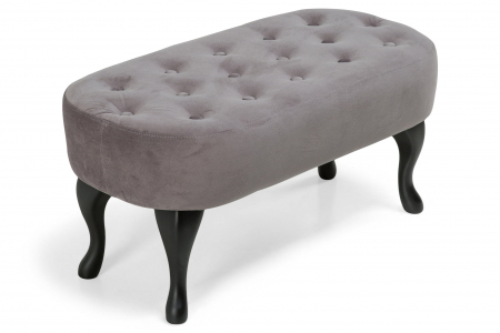 Banchete - Bancheta Diana, Gri, 84x42x38
