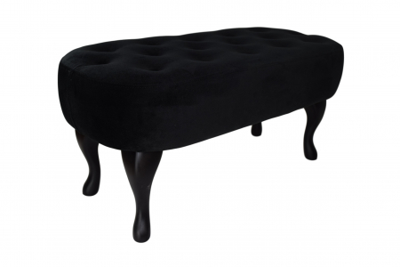 Bancheta Diana, Negru, 84x42x38 [6]