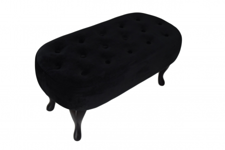 Bancheta Diana, Negru, 84x42x38 [7]
