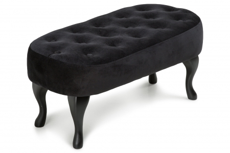 Bancheta Diana, Negru, 84x42x38 [1]