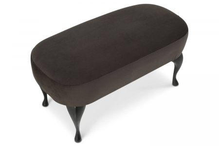 Bancheta Diana, Negru, 84x42x38 [4]