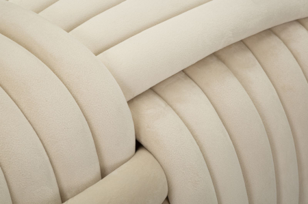 Bancheta, SOFTY, crem 90x45x45 cm [4]