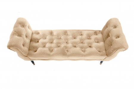Bancheta Viana , bej, 120x38x60 cm [4]