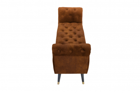 Bancheta Viana, coniac 120x38x60 cm [3]