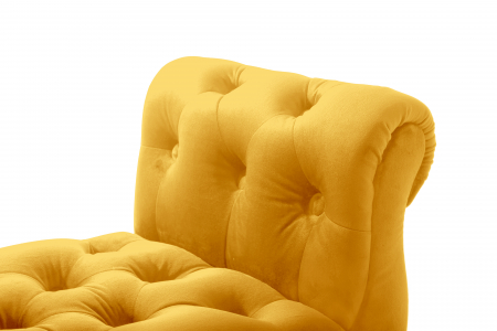 Bancheta Viana, galben 120x38x60 cm [7]