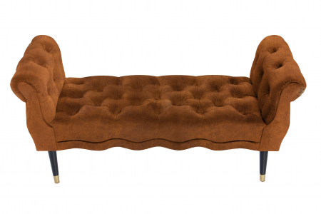 Bancheta Viana, coniac 120x38x60 cm [1]