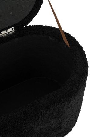 Bancuta cu depozitare, TEDDY, Negru [2]