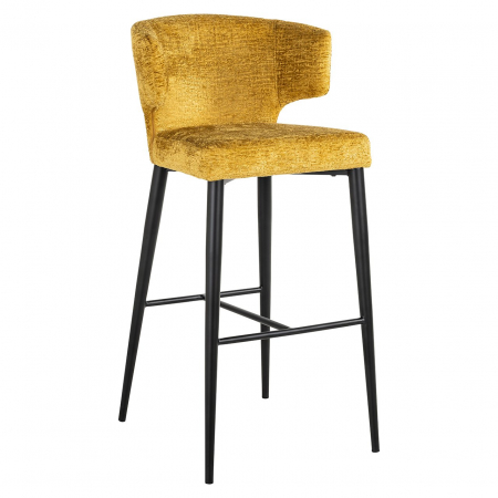 Scaune de bar - Scaun de bar Taylor galben mustar