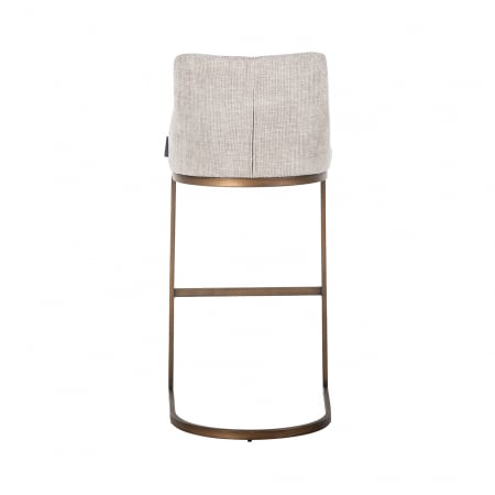 Scaun de bar Bolton natural renagade / auriu mat [2]
