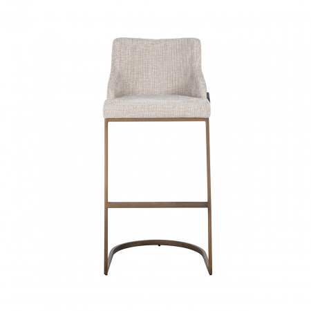 Scaun de bar Bolton natural renagade / auriu mat [3]