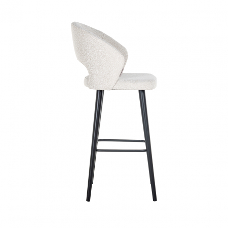 Scaun de bar  Savoy alb  bouclé [1]