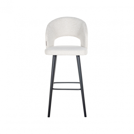 Scaun de bar  Savoy alb  bouclé [3]