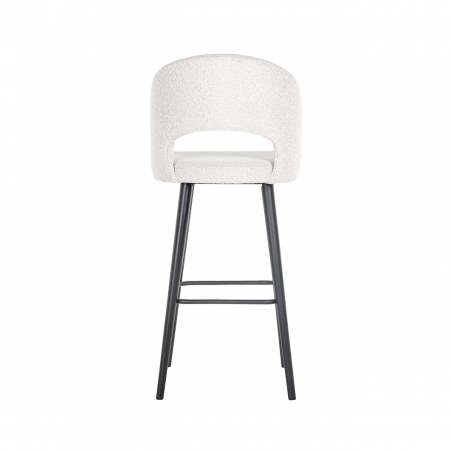 Scaun de bar  Savoy alb  bouclé [2]