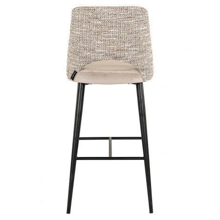 Bar stool Tabitha trendy nature / quartz khaki fire retardan (Be Trendy 01 Nature) [2]