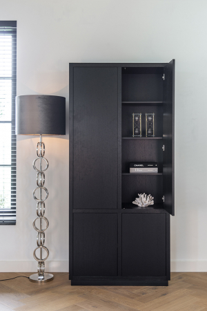 Baza lampadar Bliss, Otel inoxidabil, Argintiu, 156x25x25 cm [1]