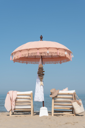 SALE % - Baza umbrela, Compozit, Alb , 28x28x30