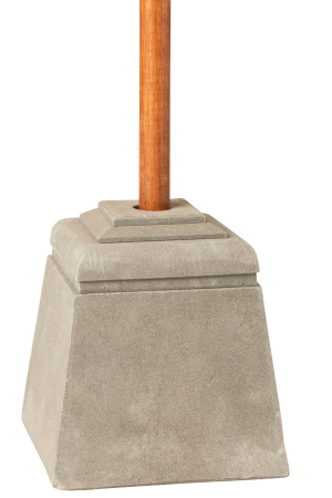Baza umbrela, Compozit, Gri, 28.5x28.5x29 [1]