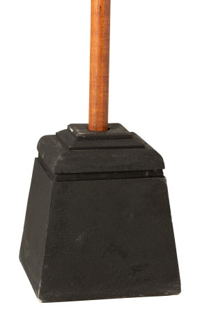 Baza umbrela, Compozit, Negru, 28.5x28.5x29 [1]