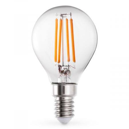 Bec LED Pear P45 4W E14 set de 4 [2]