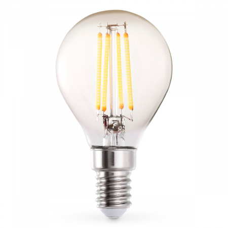Becuri - Bec LED Pear P45 4W E14 set de 4