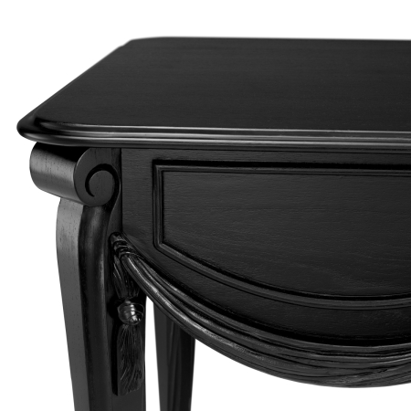 Birou Zafiro clasic negru |W. 160 | D. 88 | H. 77 cm [3]