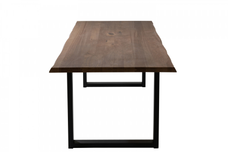 Blat masa dining, Lemn masiv stejar, Maro, 200x95x4 [4]