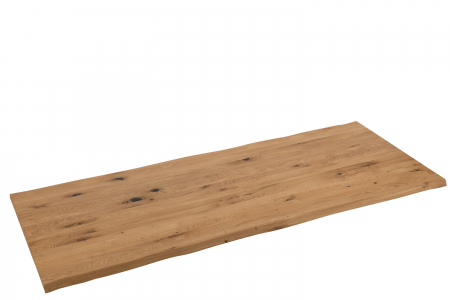 Blat masa dining, Lemn masiv stejar, Natural, 240x95x4 [1]
