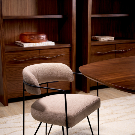 Bol Alessio din sticla piersica |Ø 40 | H. 12 cm  [1]