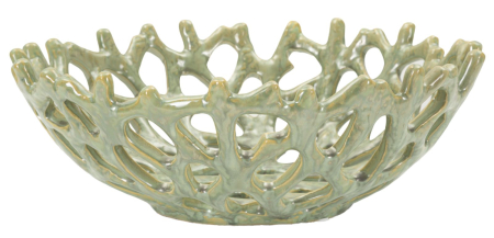 SALE % - Bol Coral cm ø 35x13