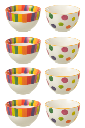 Bol, Cutie cu 4 pcs, ASS2, Polka Dot/Stripe [1]