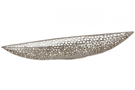 SALE % - Bol decorativ, CHICO, Metal, 16X60X7 cm