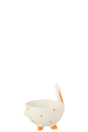 Bol, Iepure Portocaliu Ceramica L [1]