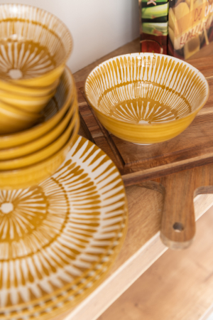 SALE % - Bol, Jam /Ochre L