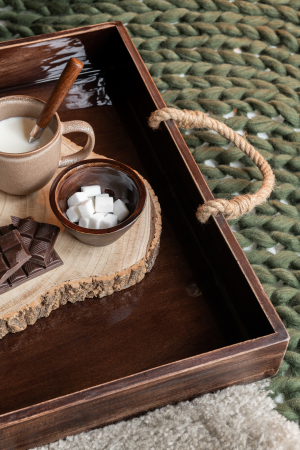 SALE % - Bol, lemn de mango, Maro Mic