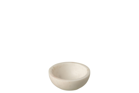 Boluri si castroane - Bol, rotund marmură Albă