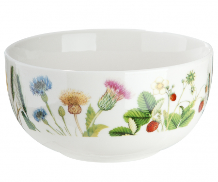 DINING - Bol Wild Flowers, Portelan, Multicolor, 6.5x13 cm