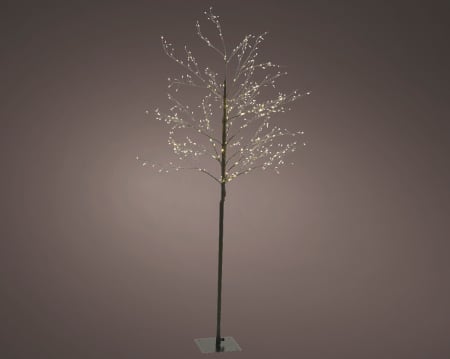 Brad artificial (LED), Rasina, maro, PU 1, H 180 cm, A. 40 cm [2]