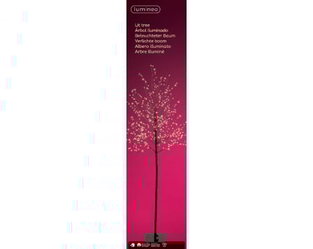 Brad artificial (LED), Rasina, maro, PU 1, H 180 cm, A. 40 cm [1]