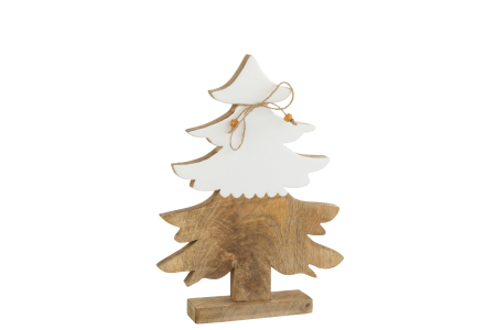 Coronite si Brazi - Brad deco, Lemn Natur L