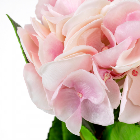 Buchet de hortensie tonuri de roz, real touch, 48 buc/2 soiuri, Dims: Approximately | Ø 75  (CM) [4]