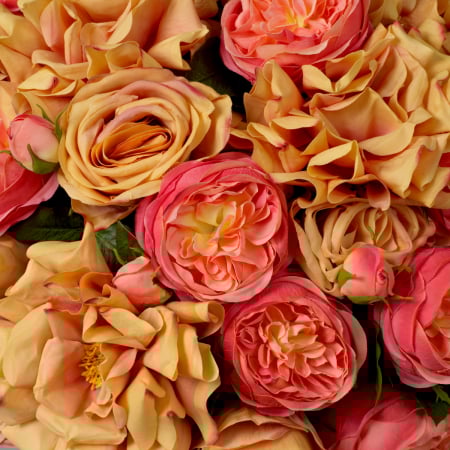 Buchet de trandafiri, real touch, 72 buc/3 soiuri, Dims: Approximately | Ø 60  (CM) [1]