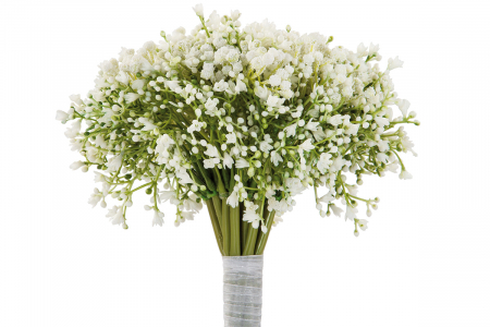 DECORATIUNI - Buchet, Floare, Gypsophila, Sintetic, alb, PU 12, H. 30 cm