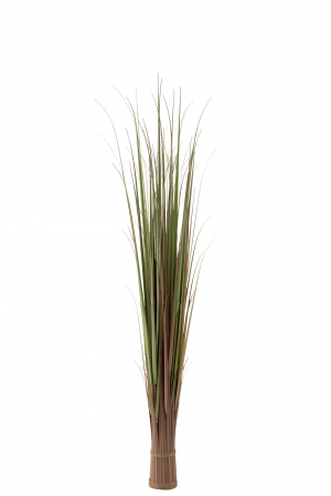 SALE % - Buchet iarba artificiala, Plastic, Verde, 15x15x150 cm