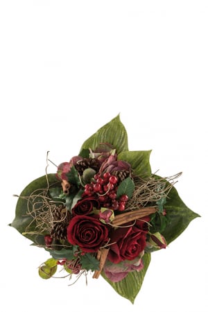 Buchet trandafiri CAPILO, fibre sintetice, 30 x 30 cm, Fink [1]