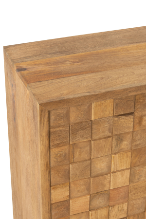 Bufet, Nino, Metal/Lemn Mango Natur/Auriu [6]