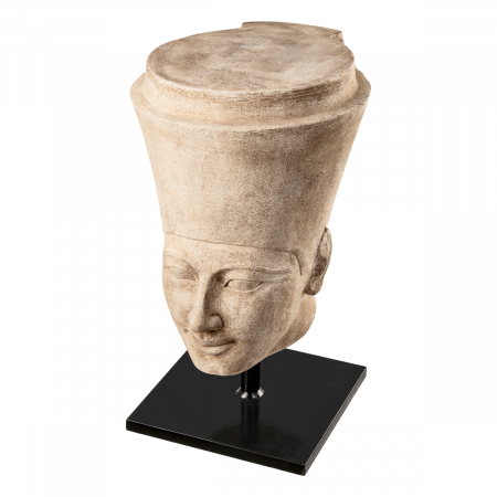 Bust Hatshepsut, finisaj din gresie , Dims: W. 30 | D. 40 | H. 58  (CM) [2]