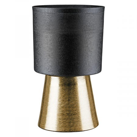 SALE % - Cachepot, cilindric, Nama, Aluminiu, negru, PU 1, H. 29 cm, D. 17,5 cm